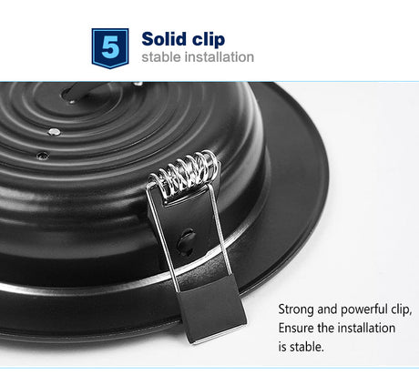 LED Downlight 220V 230V Waterproof Ceiling Lamp 3w 5w 7w 9w 12w 15w 18W Aluminum Recessed Downlights Round Led Panel Light Indoor