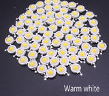 LED COB 10-1000Pcs Lamp Chip 1W 3W 3.2-3.6V Input 100-220LM Mini LED Bulb Diode SMD For DIY LED Floodlight Spotlight Downlight