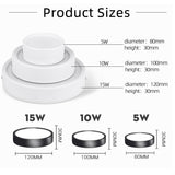 Led Spot Light 220V Spotlight Lamp COB Ceiling Spots Focus Led Downlights Foldable Fixture Down Lights Indoor Lighting For Home