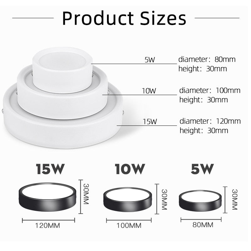 Led Spot Light 220V Spotlight Lamp COB Ceiling Spots Focus Led Downlights Foldable Fixture Down Lights Indoor Lighting For Home