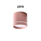 Dimmable LED Surface Mounted Downlight Colorful Ceiling Light 5W 7W 9W 12W 15W Modern Nordic Macaron Led Downlight AC220V 110V