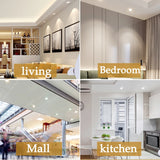 Led Spot Light 220V 110V Round Recessed Spotlights Led Downlight 5W 7W 12W 18W LED Ceiling Spot Lighting For Living Room Bedroom