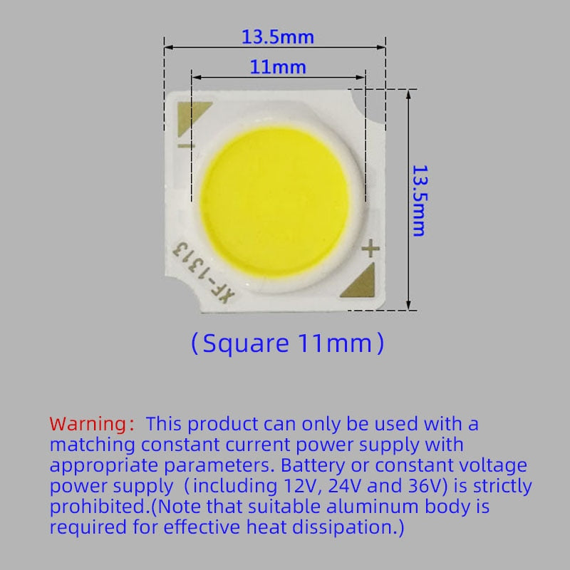 LED Source Chip Light Spotlight Downlight Lamps COB Light Bulb beads integrated surface chip board 3W 5W 7W 10W 12W 15W 18W 20W 30W 50W