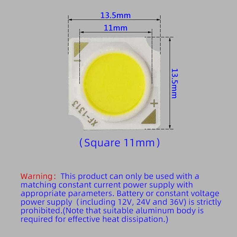 LED Source Chip Light Spotlight Downlight Lamps COB Light Bulb beads integrated surface chip board 3W 5W 7W 10W 12W 15W 18W 20W 30W 50W