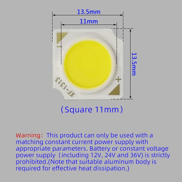 LED Source Chip Light Spotlight Downlight Lamps COB Light Bulb beads integrated surface chip board 3W 5W 7W 10W 12W 15W 18W 20W 30W 50W