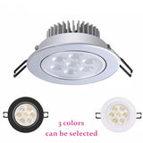 Round LED Dimmable Downlights 3W 6W 10W 14W 18W LED Ceiling lamp recessed COB LED Ceiling Spot lights ac85-265V Indoor Lighting