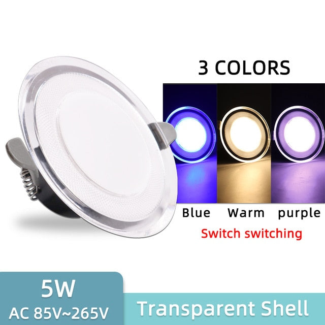 LED 3W 5W 9W 12W 15W 18W Downlight Spot led downlight AC 220V gold Silver White Ultra Thin Aluminum Round Recessed LED Spot Lighting