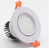 Led Spotlight Ceiling Lamp Recessed LED COB Downlight Dimmable 220V 110V Warm / Pure/Cold White Round Led Spot Light