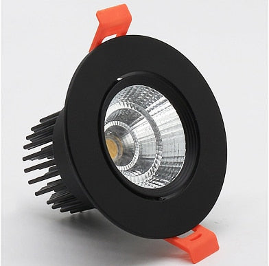 Led Spotlight Ceiling Lamp Recessed LED COB Downlight Dimmable 220V 110V Warm / Pure/Cold White Round Led Spot Light