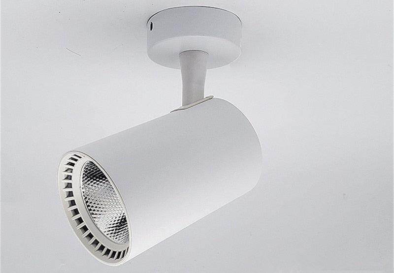 Surface Mounted Spotlight LED Ceiling Spot Light Downlight COB Light Source 10W 15W 20W 30W Ceiling Lamp Clothes Store Lighting