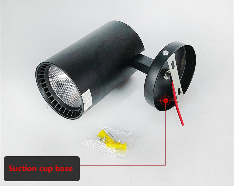 Surface Mounted Spotlight LED Ceiling Spot Light Downlight COB Light Source 10W 15W 20W 30W Ceiling Lamp Clothes Store Lighting