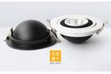 Rotatable Angle LED Recessed Downlight 5W 7W 10W 15W 18W LED Ceiling Spot Light 3000K/4000K/6000K Black/White Housing Light