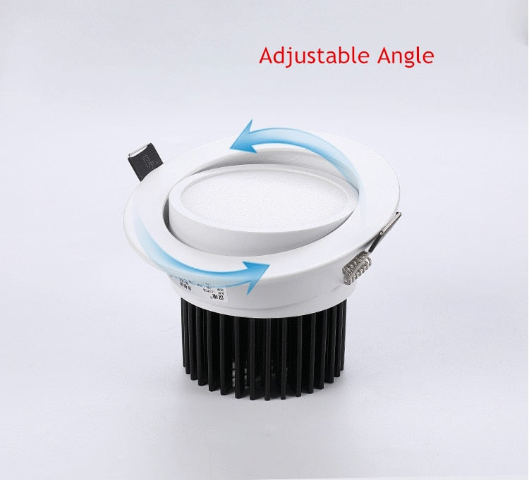 LED Downlight Super Bright Recessed LED SPOT Dimmable COB 3W 5W 7W 12W 15W LED Spot light LED Decoration Ceiling Lamp AC110 220V