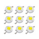 FULL Power 50pcs 1W 3W LED 3V Light Emitting Diode headlights Power LED For SpotLight DownLight Lamp Bulb LED DIY