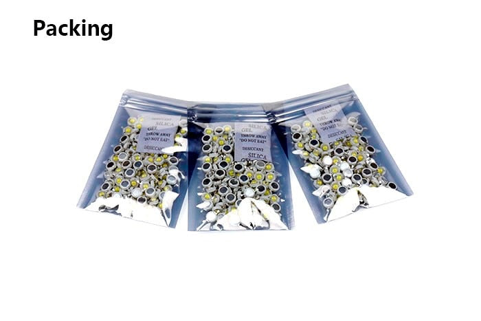 FULL Power 50pcs 1W 3W LED 3V Light Emitting Diode headlights Power LED For SpotLight DownLight Lamp Bulb LED DIY