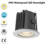 New design IP65 waterproof 25W recessed led downligh 15W COB led spotlight outdoor led light  2pcs/lot Beam angle 24Degree