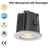 IP65 waterproof 25W recessed led downligh 15W COB led down spotlight top quality outdoor led light  2pcs/lot Beam angle 15Degree