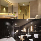 IP65 waterproof 25W recessed led downligh 15W COB led down spotlight top quality outdoor led light  2pcs/lot Beam angle 15Degree