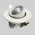 COB LED Ceiling light round high 10W COB grille brushed White 20W square Ceiling downlight Rotate 360 degrees