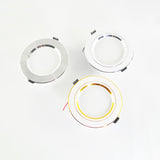 Downlight 3W 5W 9W 12W 15W 18W Spot led downlight Silver White gold Ultra Thin  AC220V Aluminum Round Recessed LED Spot Lighting