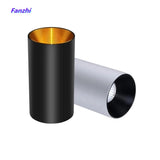 Surface Mounted Cylindrical LED COB Downlight Gold Reflector 7W 10W 12W 15W LED Ceiling Bulbs Lamp Spot Light LED Downlight