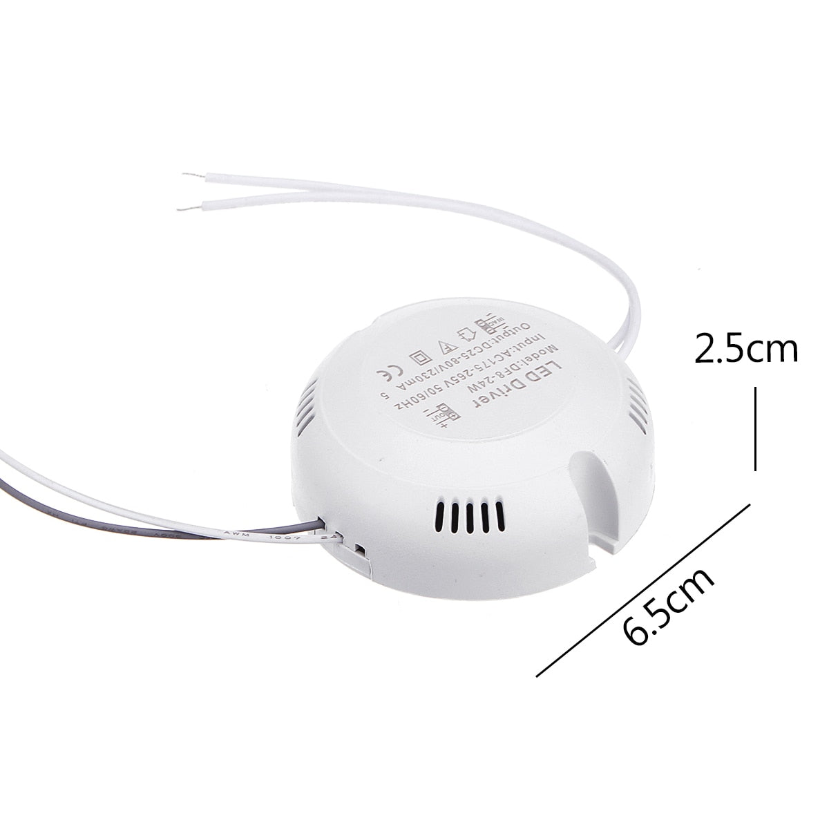 LED 1 Pcs Constant Driver Power Supply 8-36W 230mA Power Supply Light Transformer for LED Downlight Lighting AC85-265V