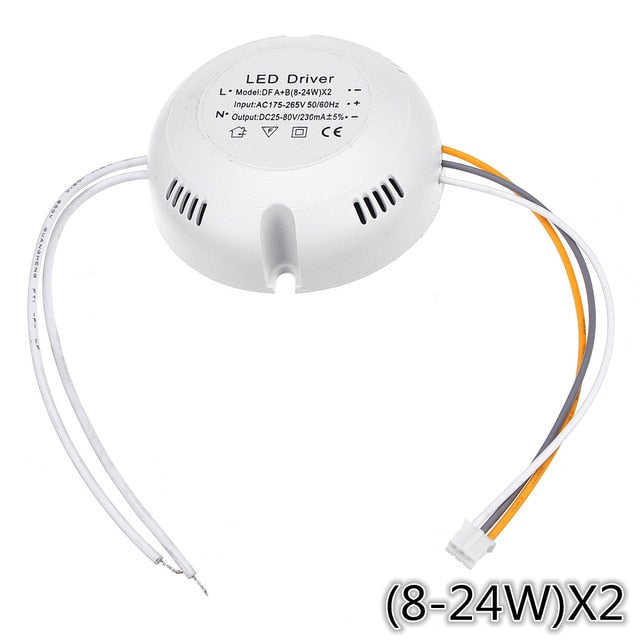 LED 1 Pcs Constant Driver Power Supply 8-36W 230mA Power Supply Light Transformer for LED Downlight Lighting AC85-265V