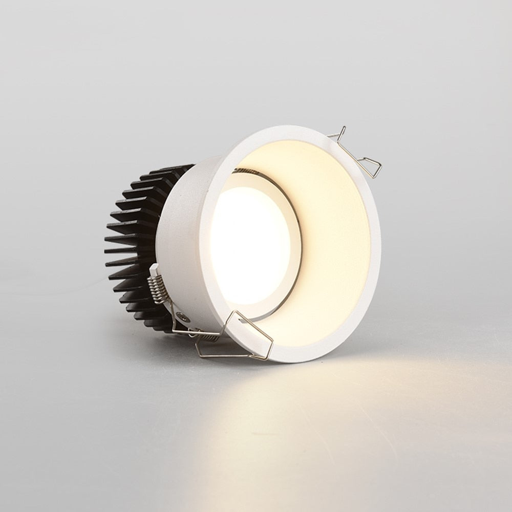 Anti-Glare LED Downlight 20W 12W 7W Led Spot Lights 220V 110V Led Bulb Recessed Downlight led Bedroom Indoor LED Spot Lighting