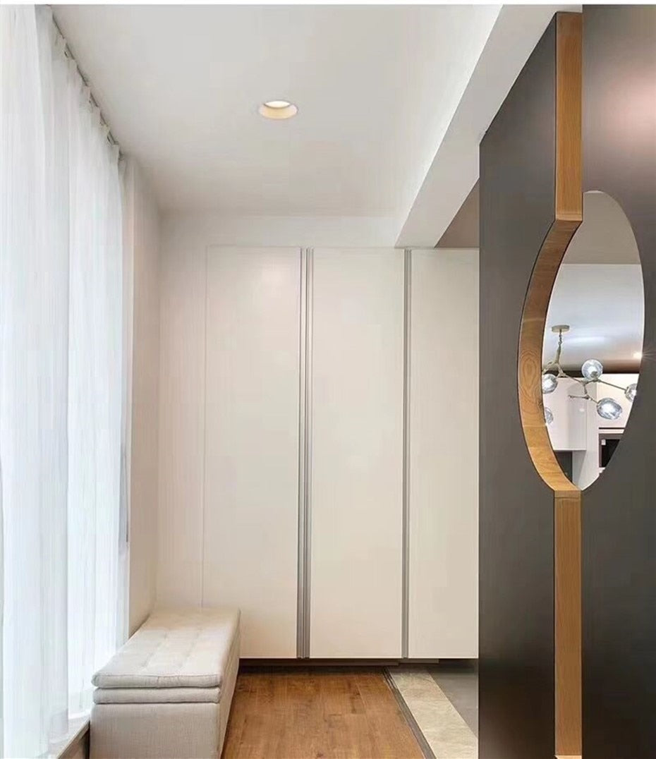 Anti-Glare LED Downlight 20W 12W 7W Led Spot Lights 220V 110V Led Bulb Recessed Downlight led Bedroom Indoor LED Spot Lighting