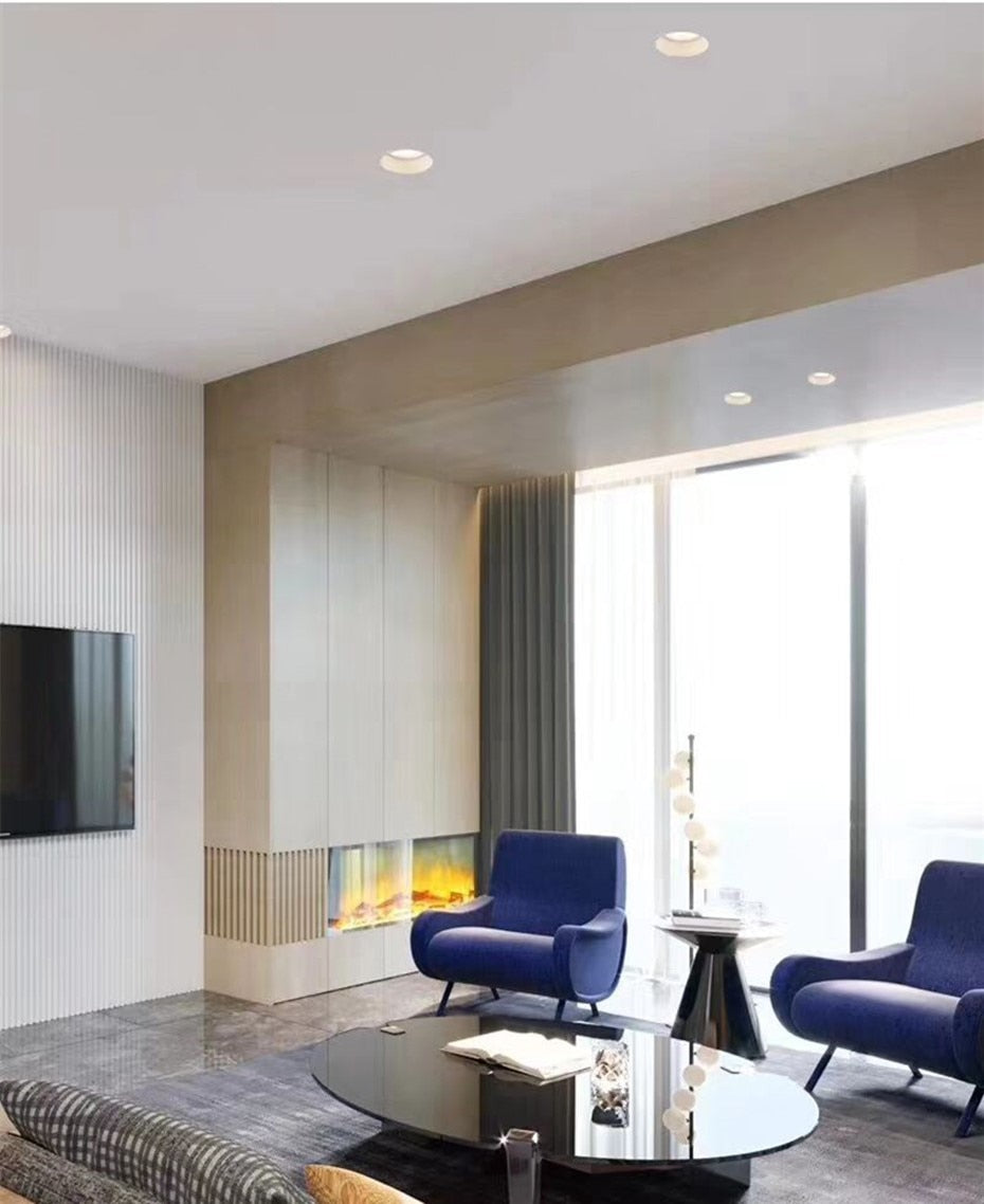 Anti-Glare LED Downlight 20W 12W 7W Led Spot Lights 220V 110V Led Bulb Recessed Downlight led Bedroom Indoor LED Spot Lighting