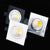 LED square COB Downlight Dimmable ac80-240V 7W 9W 12W Recessed Led ceiling lamp Spot light Bulbs Indoor Lighting