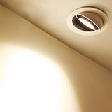 AC/DC 12V 24V 360° Rotatable Angle LED Recessed Downlight 5W 7W 10W 15W 18W LED Ceiling Spot Light 3000K/4000K/6000K