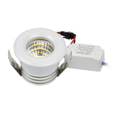 Small Spot 4pc/pack Downlights COB 3W led spots 220v dimmable Light ceiling recessed spot LED recessed spot light