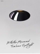 Aisilan LED recessed downlight Frameless anti-glare for living room corridor bedroom Angle Adjustable cutout size 8cm spot light LED