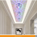 Crystal Spotlight LED Ceiling Light Embedded Living Room Downlight Ceiling Aisle Light Corridor Light