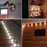 Mini LED Downlight 1W 12V Dimmable Spotlight IP65 Stair Cabinet Light Black White Silver Shell Spot Light Ceiling Downlight