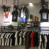 E27 Exhibition Hall Iron Art Bedroom Track Ceiling Lamp Bar Retro Industrial Hotel Telescopic Spotlight High Power Adjustable