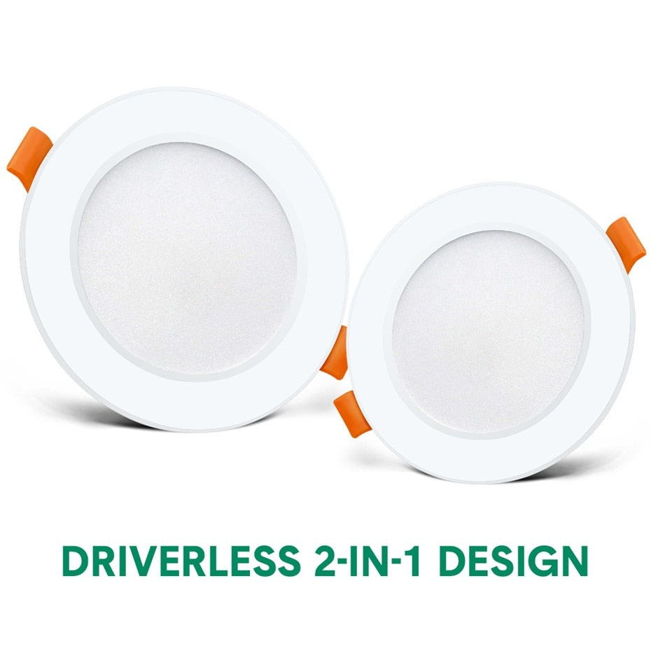 LED Downlight 3W 5W 7W 9W 12W Recessed LED Lamp Warm White Cold White Led Bulb Bedroom Kitchen Indoor LED Spot Light AC220V 230V