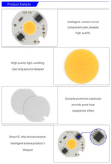 LED COB Chip 220V 10pcs/lot 3W 5W 7W 9W Smart IC No Need Driver LED Bulb Lamp for Flood Light Spotlight Downlight Diy Lighting