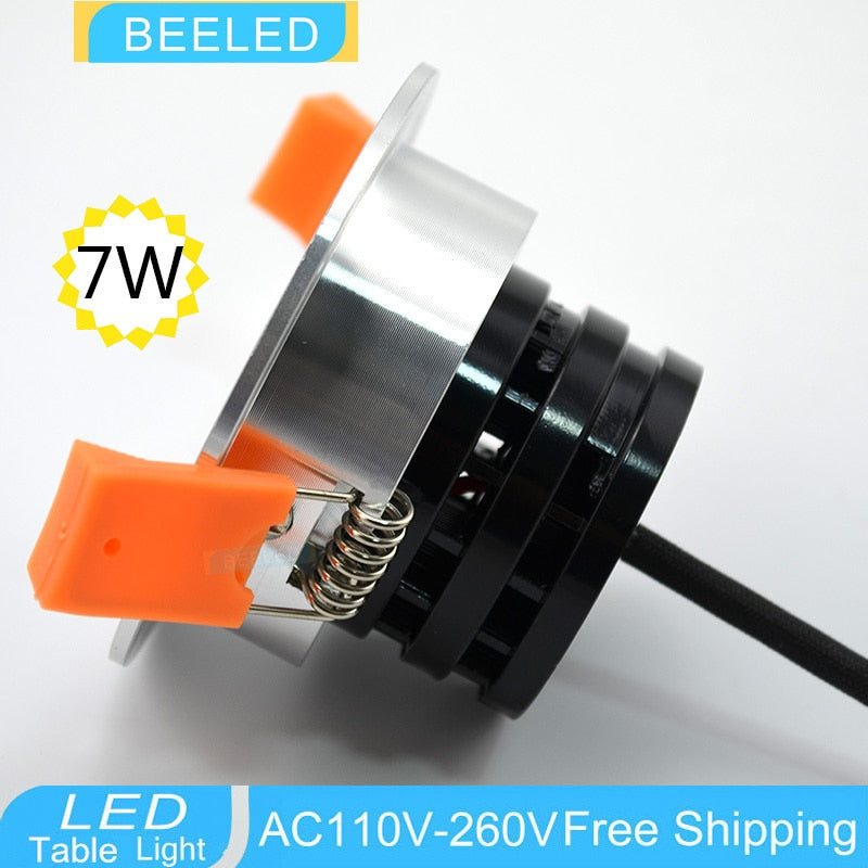 LED Downlights COB 3W 5W 7W Recessed LED downlight led bulb Spot Light Lamp warm white aluminum dimmable 220V 110V home decor