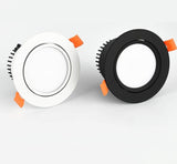 Dimmable Recessed Anti-glare LED Downlight Epistar 5W 7W 9W 12W 15W 18W COB LED Ceiling Lamp Spot Light AC85-230V Indoor Lighting