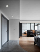 DBF 2020 Frameless 3 Light Temperature Anti Glare Recessed Downlight 7W 10W 12W 15W Round LED Ceiling Spot Light Pic Background