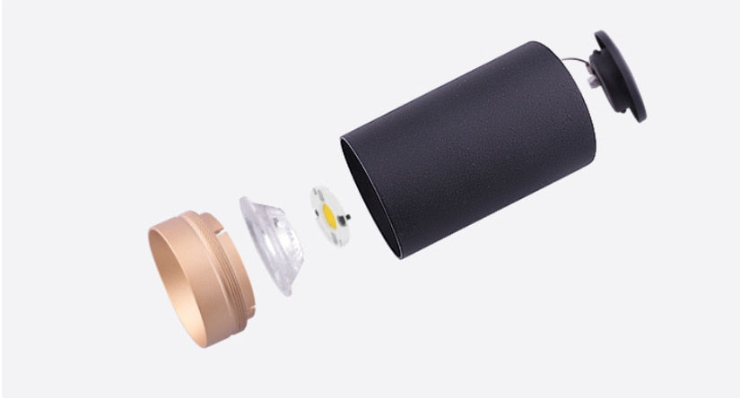 Dimmable Round Surface Mounted LED Downlights 7W 9W 12W 15W COB LED Ceiling Spot Lights AC110-220V LED Lamp Indoor Lighting