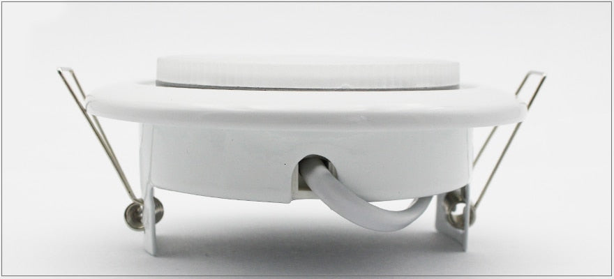 LEDIARY Bright Separable Led Downlights Round Recessed 8W 110-240V 90mm Cut Hole Aluminum GX53 Light Source 3000K/4000K/6000K