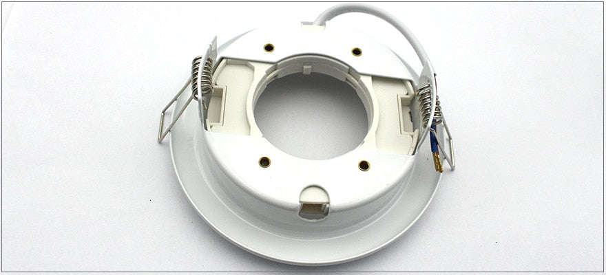 LEDIARY Bright Separable Led Downlights Round Recessed 8W 110-240V 90mm Cut Hole Aluminum GX53 Light Source 3000K/4000K/6000K