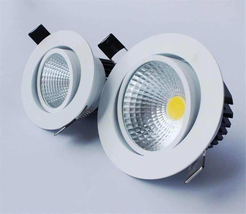 LED Downlight Dimmable Round Recessed Lamp 3W 5W 7W 9W 12W 15W 18W 220V 110V Led Bulb Bedroom Kitchen Indoor LED Spot Lighting