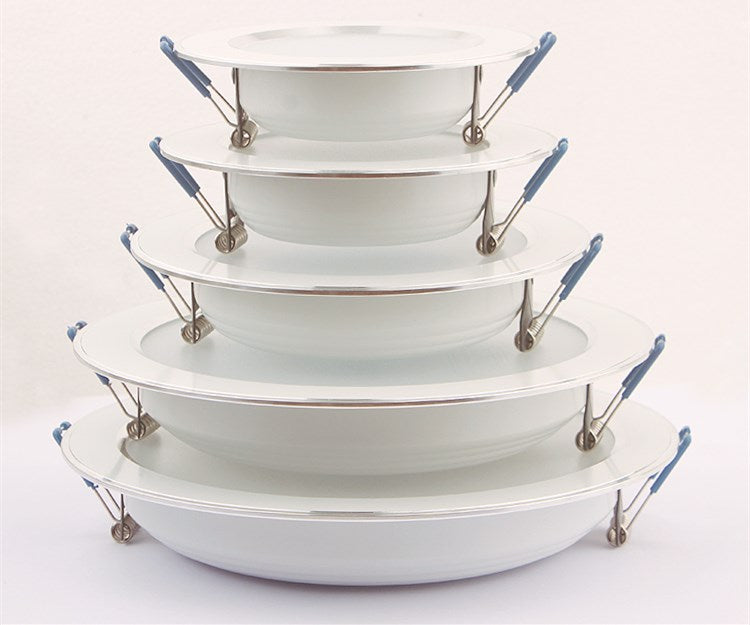 LED Panel Lamp 5w 7w 9w 12w 18w DownLight 230V RGB Downlight Aluminum indoor party bar ktv light Lamps Color Downlight