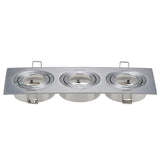 Hot Sale Square 2020 Aluminum LED Downlight Light Holder GU10 Fitting Fixture Frame Spot Light Bracket For MR16