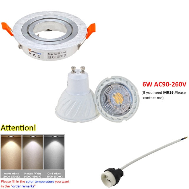 Hot Sale Square 2020 Aluminum LED Downlight Light Holder GU10 Fitting Fixture Frame Spot Light Bracket For MR16