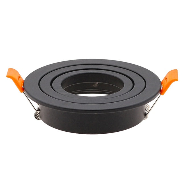 Hot Sale Square 2020 Aluminum LED Downlight Light Holder GU10 Fitting Fixture Frame Spot Light Bracket For MR16